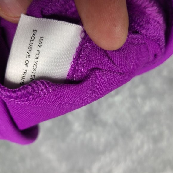 Peter Millar Warmth Women's Size Small Performance Purple Fleece Vest MSRP 139 - Picture 5 of 10